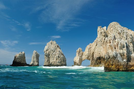 Rocks with arck shape in Mexico