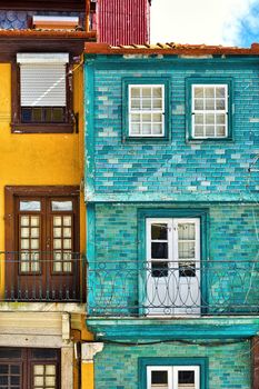Windows Decorated with Portuguese Ceramic Tiles