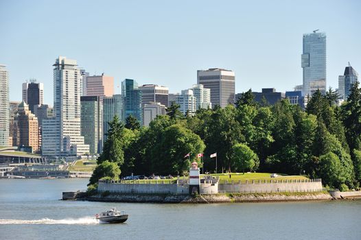 Stanley park in Vancouver Canada