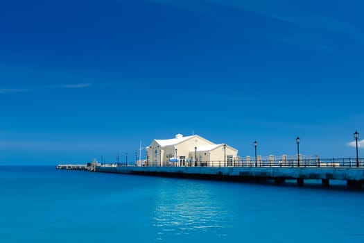 Pier in Bermuda island