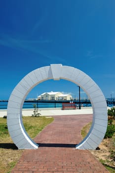 Moongate Arch At King's Wharf