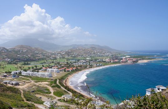 Beach in St Kitts island