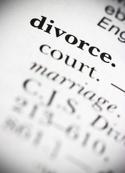 Dictionary Word Divorce