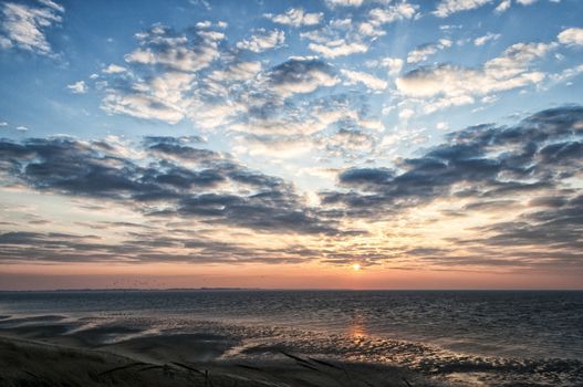 Landscape at the beach