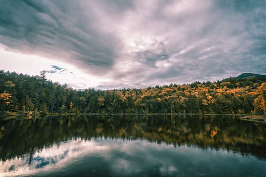 Fall foliage in New Hampshire, New England