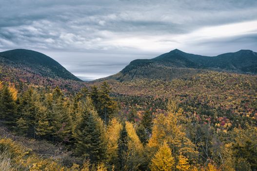 Fall foliage in New Hampshire, New England