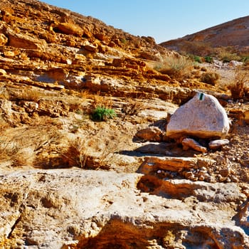 Rocky Hills of the Negev Desert in Israel