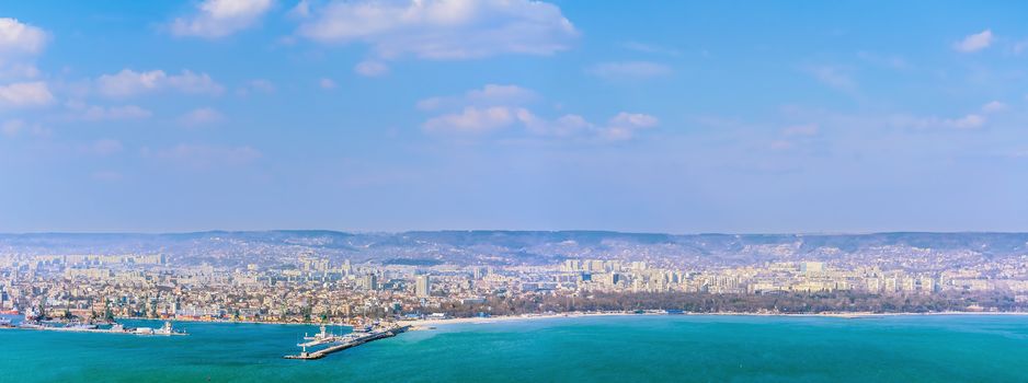 Panoramic View of Varna, Bulgaria