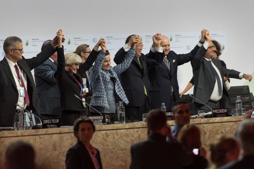 FRANCE, Paris: World leaders reached a climate agreement on December 12, 2015, in Paris.The COP21 pact aims to curb global warming to less than 2C (3.6F) by the end of the century. Almost 200 countries took part in negotiations in the French capital over the last two weeks.President Obama called the agreement, 'the best chance we have to save the one planet we have.'