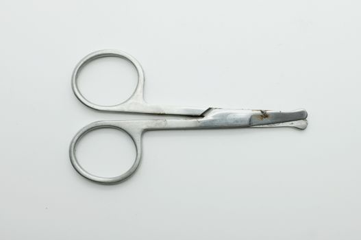 Nose hair clipper, scissors