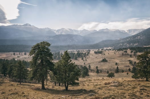 Rocky Mountains National Park Landscape, Colorado, USA