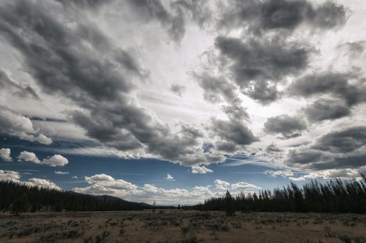 Rocky Mountains National Park Landscape, Colorado, USA