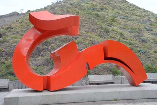Sculpture in La Rambla Tenerife