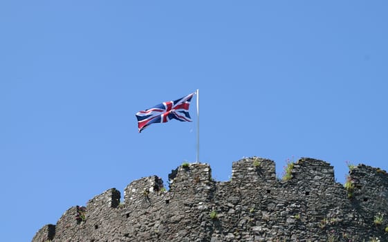 Union Jack, the national flag of the United Kingdom which comprises, England,Scotland,Wales and Northern Ireland.