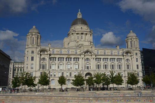 Port of Liverpool building at the pier head