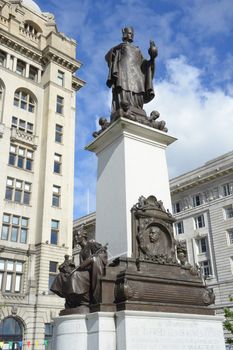 Liverpool memorial to Sir Alfred Lewis Jones