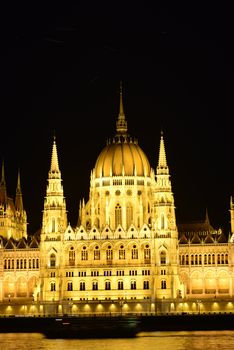 Budapest City Hungary Parliament Building Landmark Architecture