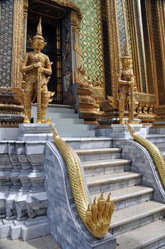 Entrance to the Phra Mondop Library at the Royal Palace, Bangkok