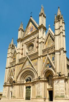 The Gothic Cathedral of Orvieto, Umbria, Italy