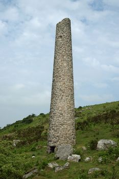 Images of old and non operating mines and their buildings on Caradon.