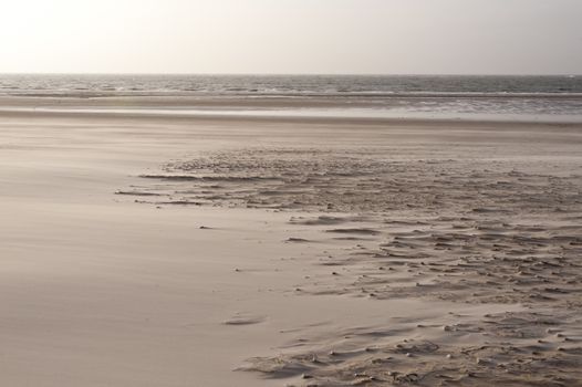 Beach of Amrum in Germany