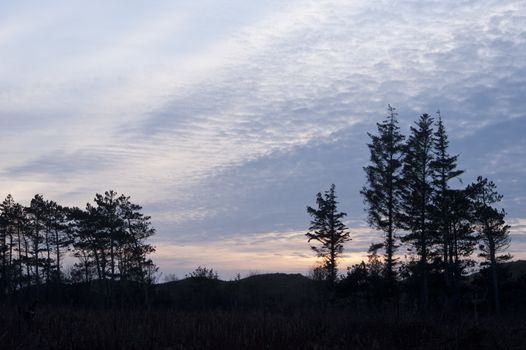 Evening Mood on Amrum in Germany