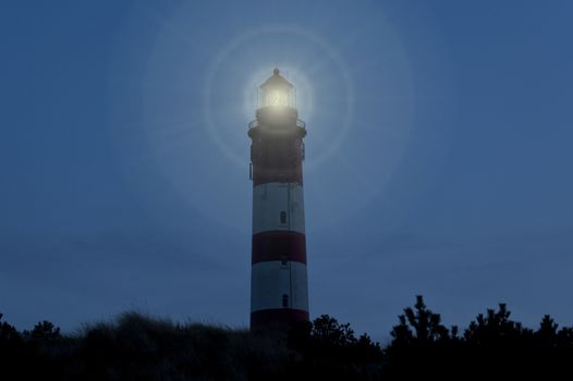 Lighthouse of Amrum in Germany