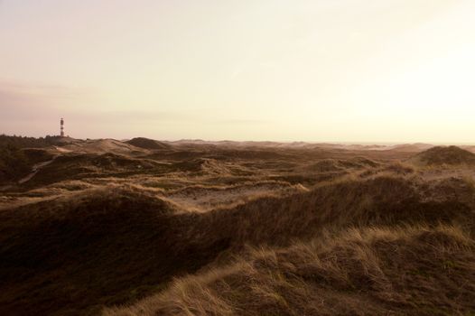 Evening Mood on Amrum in Germany