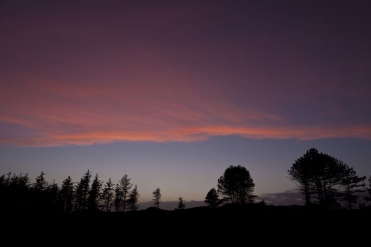 Evening Mood on Amrum in Germany