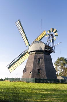 Windmill on Amrum in Germany