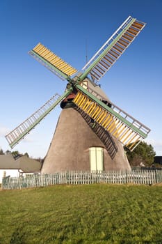 Windmill on Amrum in Germany