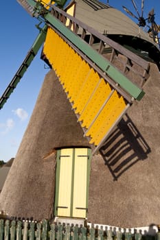 Windmill on Amrum in Germany