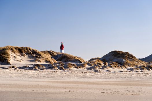 Lighthouse of Amrum in Germany