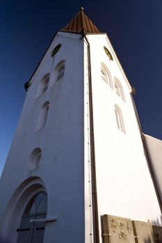 Church of Nebel on Amrum, Germany