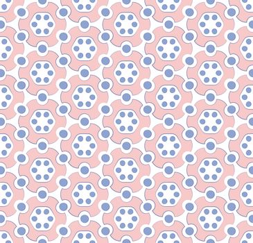 abstract background or Spring Button pattern