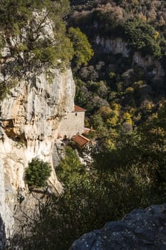 The monastery of Our Lady of Emialon at Dimitsana, Greece