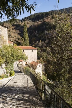 The monastery of Our Lady of Emialon at Dimitsana, Greece