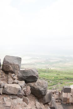 Tourist attraction national park in Israel North