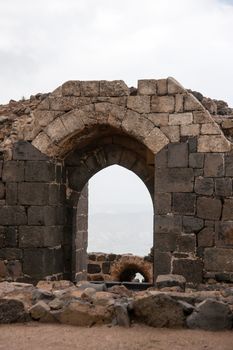 Tourist attraction national park in Israel North