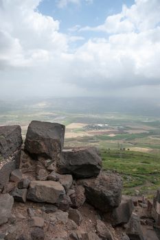 Tourist attraction national park in Israel North