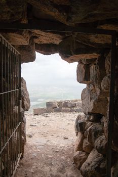 Tourist attraction national park in Israel North