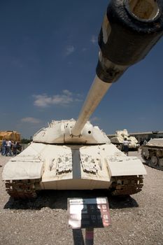 Military history exhibition in Latrun, Israel