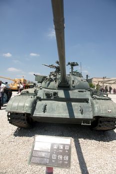 Military history exhibition in Latrun, Israel