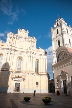 Vacation in Vilnius visiting churches in Lithuania