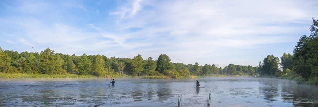 fishing, fishing in a lake, nature series