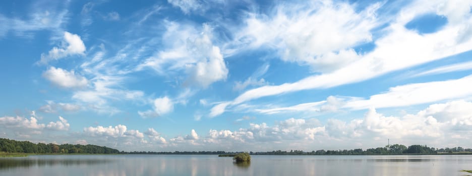 blue sky, natural clouds, nature series
