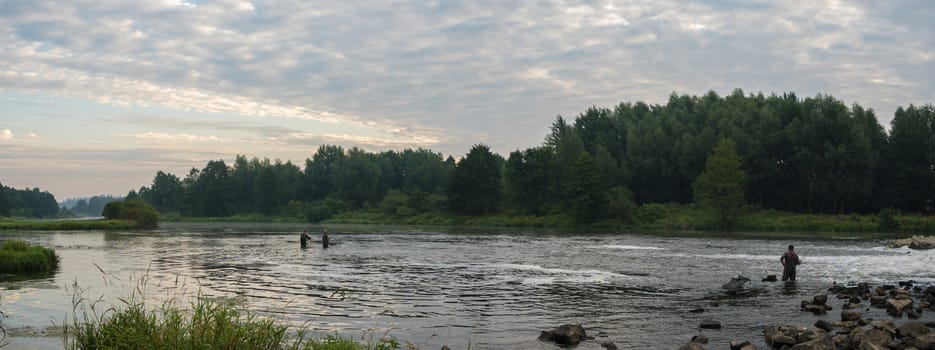fishing, fishing in a lake, nature series