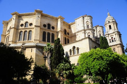 Malaga basilica and cathedral