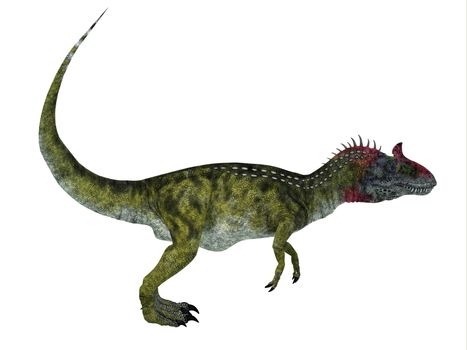 Cryolophosaurus was a theropod dinosaur that lived in Antarctica during the Jurassic Period.