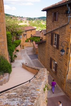 oingt,rhone,france